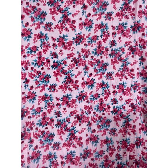 Torrid Women's Plus Size Blouse Top Size 3x Pink Floral Button up NWT - Picture 7 of 7